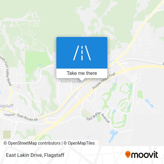Mapa de East Lakin Drive