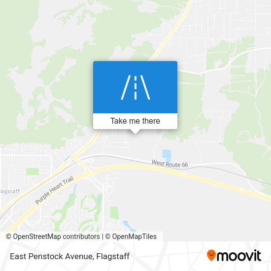 East Penstock Avenue map