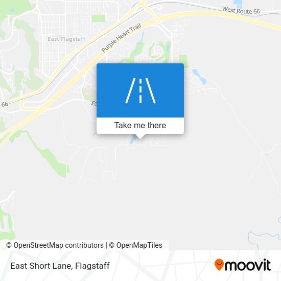 Mapa de East Short Lane