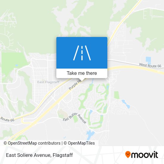 East Soliere Avenue map