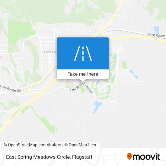 East Spring Meadows Circle map