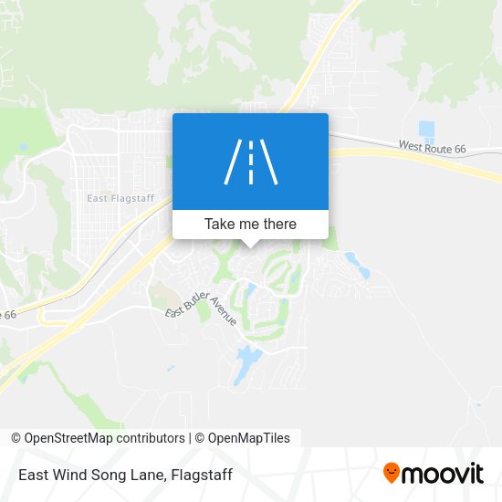 Mapa de East Wind Song Lane