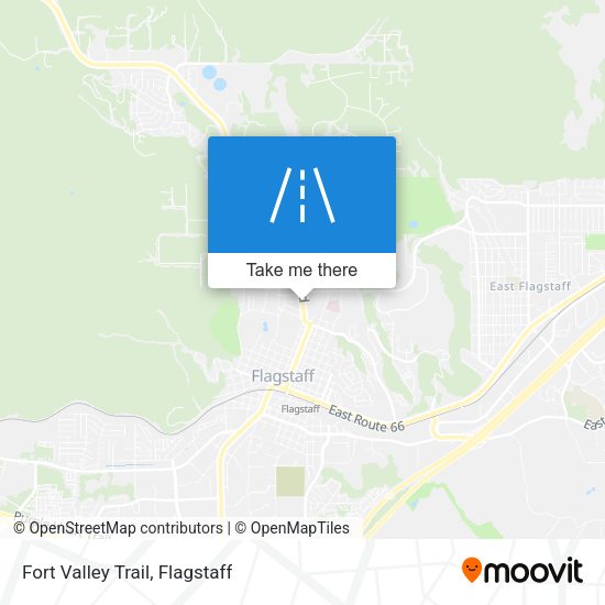 Fort Valley Trail map