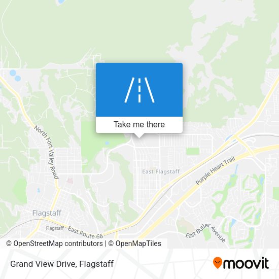 Grand View Drive map
