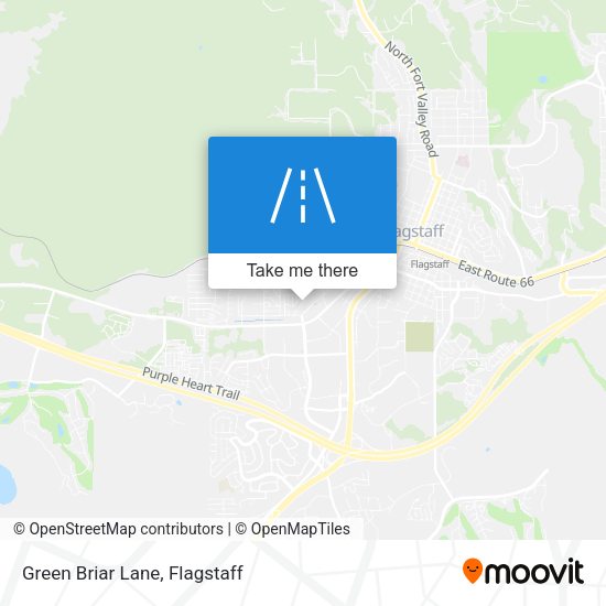 Mapa de Green Briar Lane
