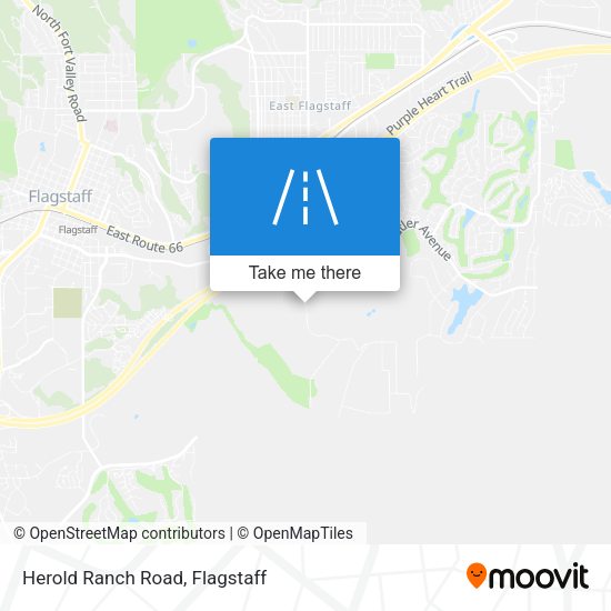 Herold Ranch Road map
