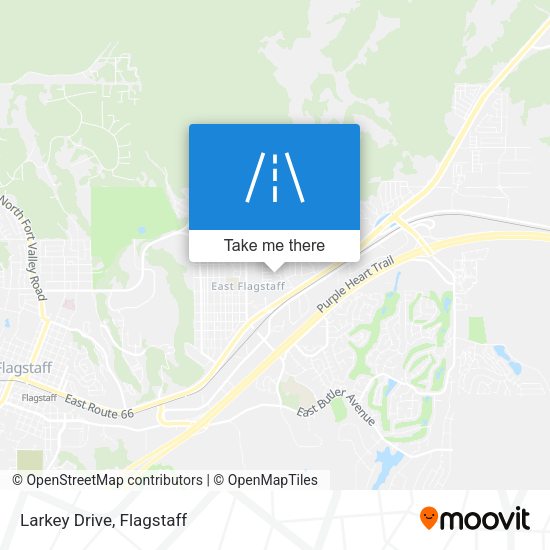Mapa de Larkey Drive