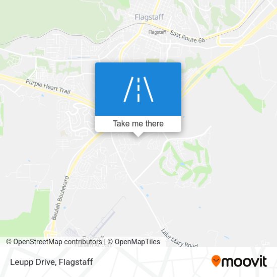 Mapa de Leupp Drive
