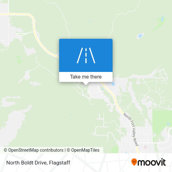 North Boldt Drive map