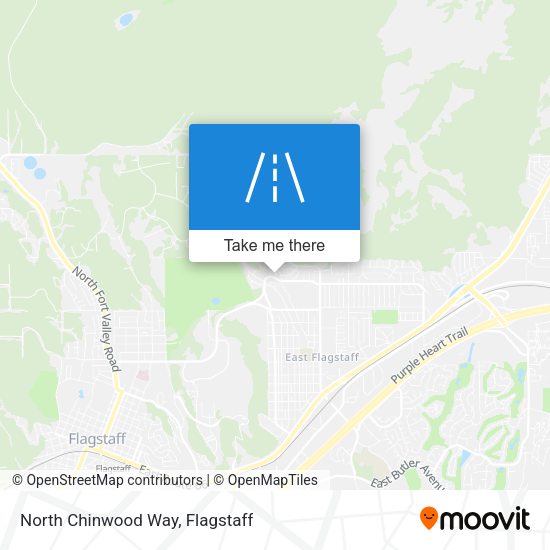 Mapa de North Chinwood Way