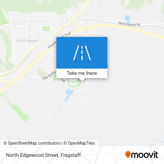 Mapa de North Edgewood Street