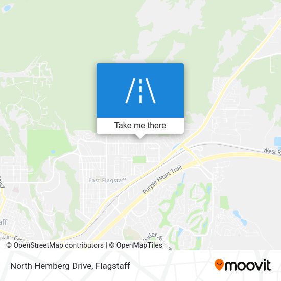 North Hemberg Drive map