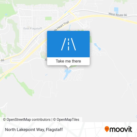 North Lakepoint Way map