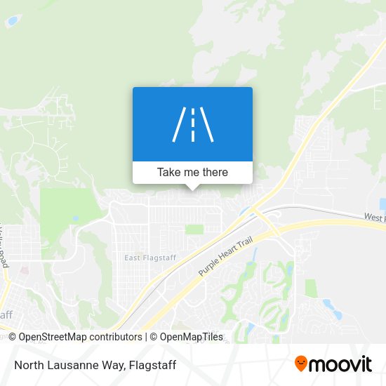 Mapa de North Lausanne Way