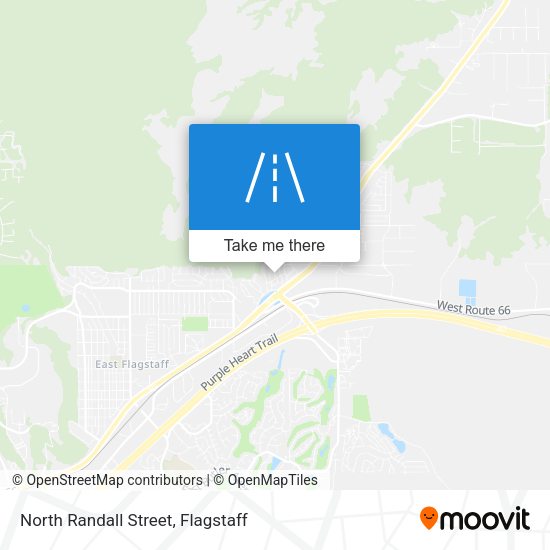 Mapa de North Randall Street