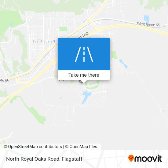 Mapa de North Royal Oaks Road