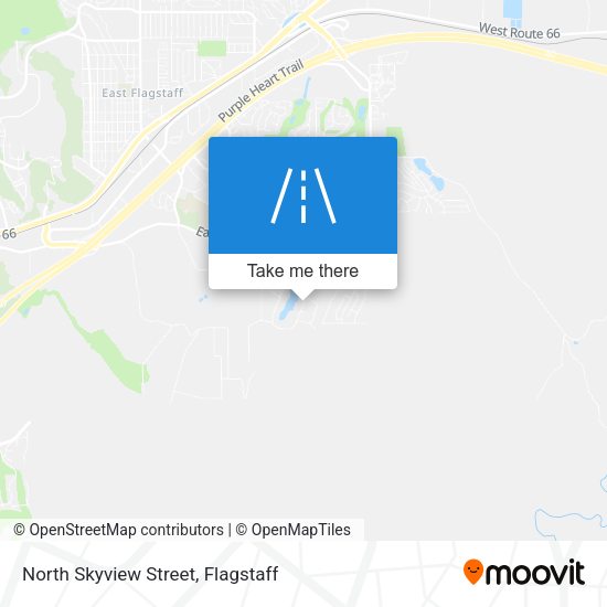 North Skyview Street map