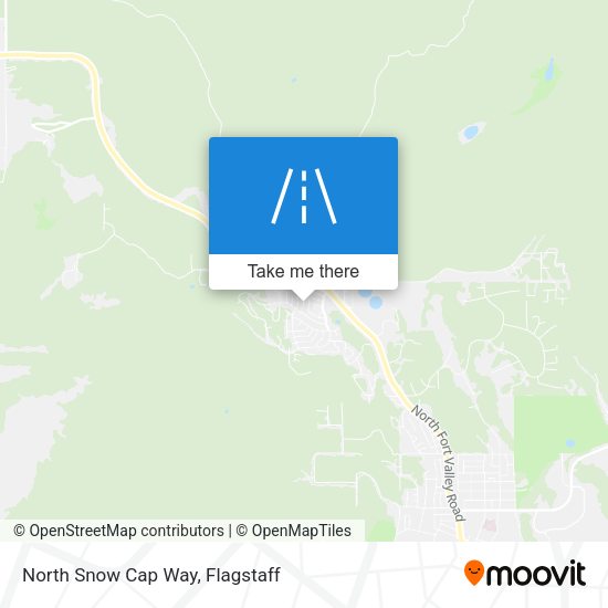 Mapa de North Snow Cap Way