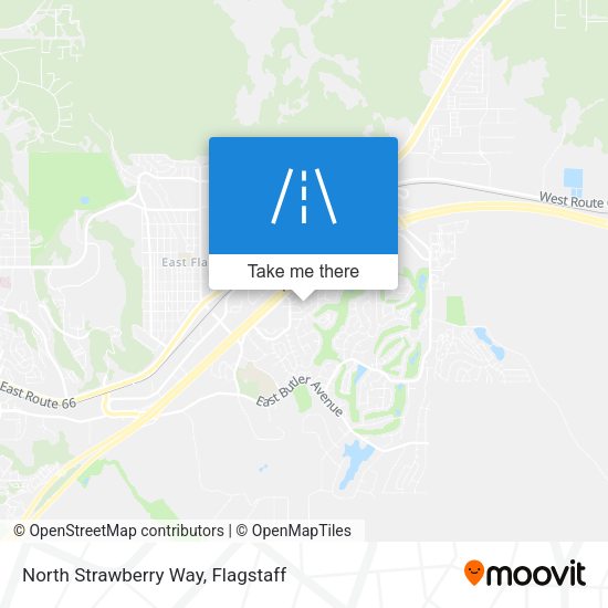 Mapa de North Strawberry Way