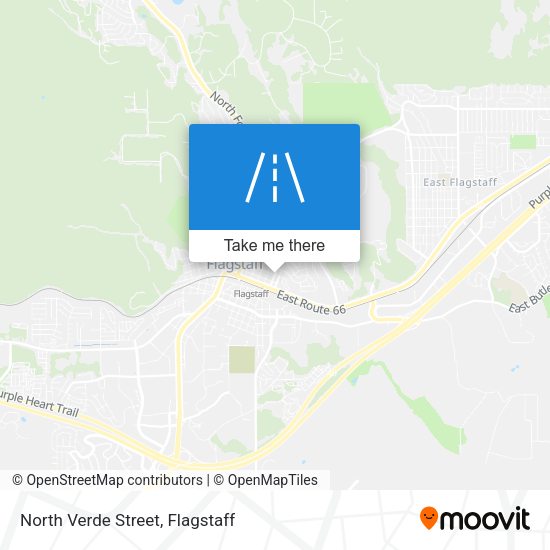 Mapa de North Verde Street