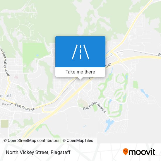 Mapa de North Vickey Street