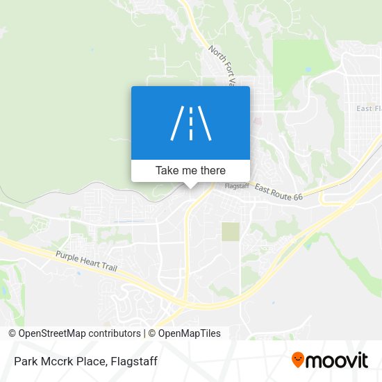 Park Mccrk Place map