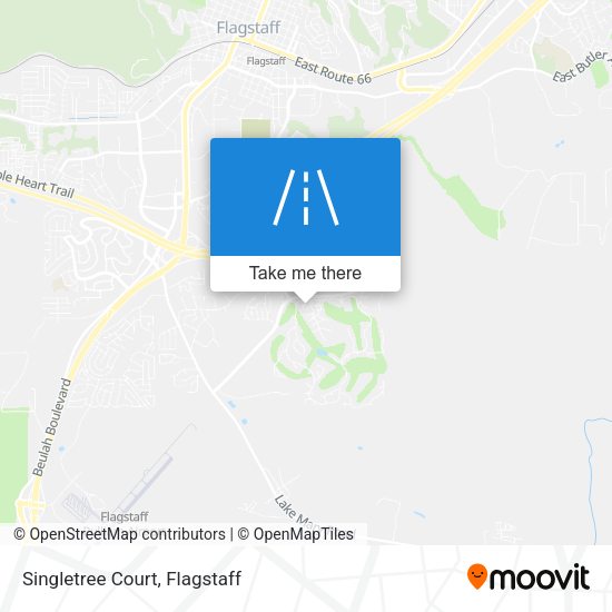 Singletree Court map
