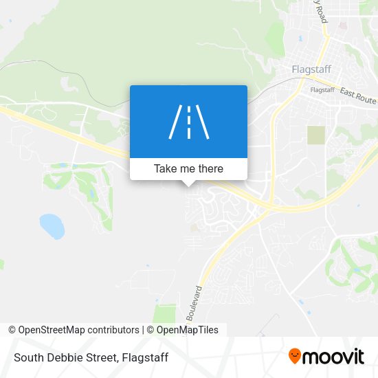 Mapa de South Debbie Street