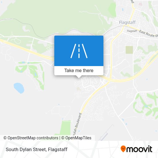 South Dylan Street map