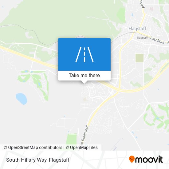 Mapa de South Hillary Way