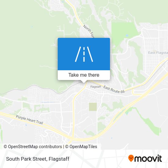Mapa de South Park Street