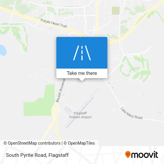 South Pyrite Road map