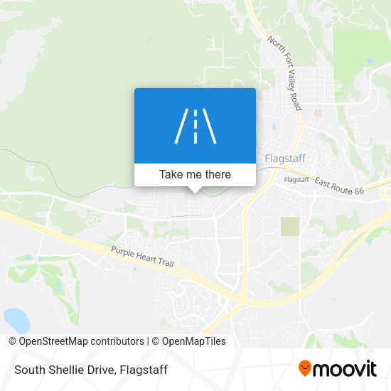 Mapa de South Shellie Drive