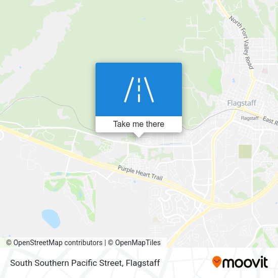 South Southern Pacific Street map