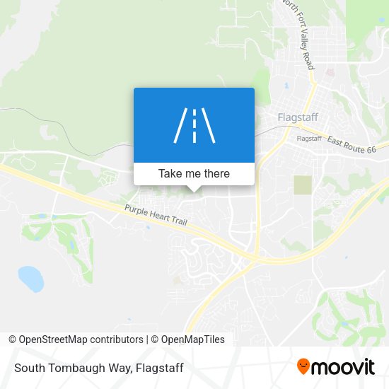 South Tombaugh Way map