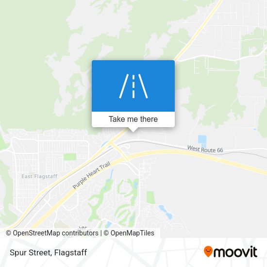 Mapa de Spur Street