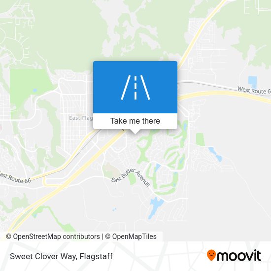 Sweet Clover Way map