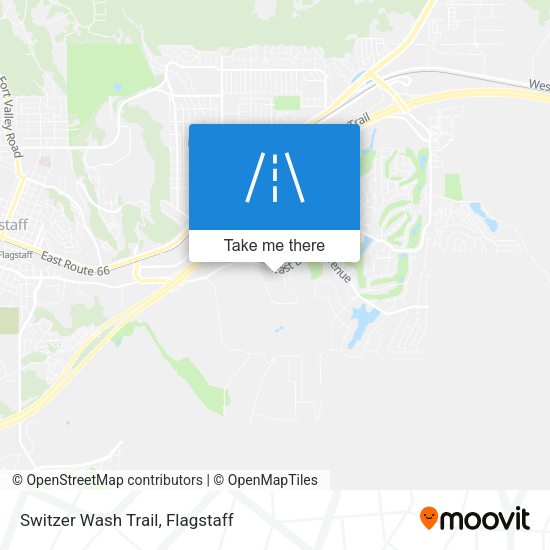 Mapa de Switzer Wash Trail
