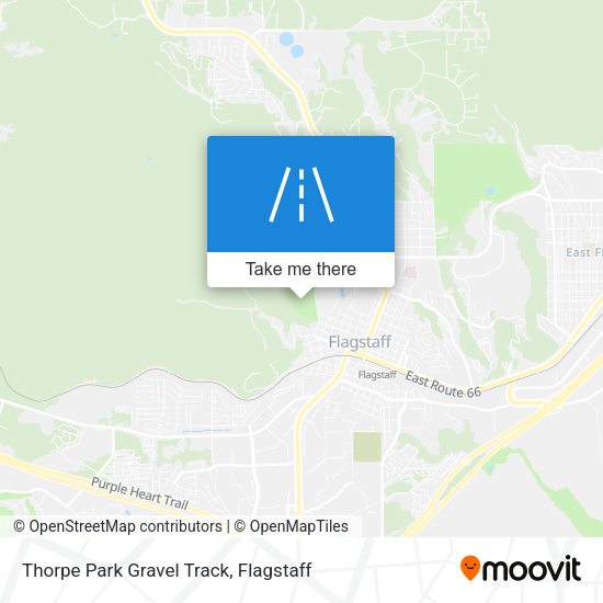 Thorpe Park Gravel Track map