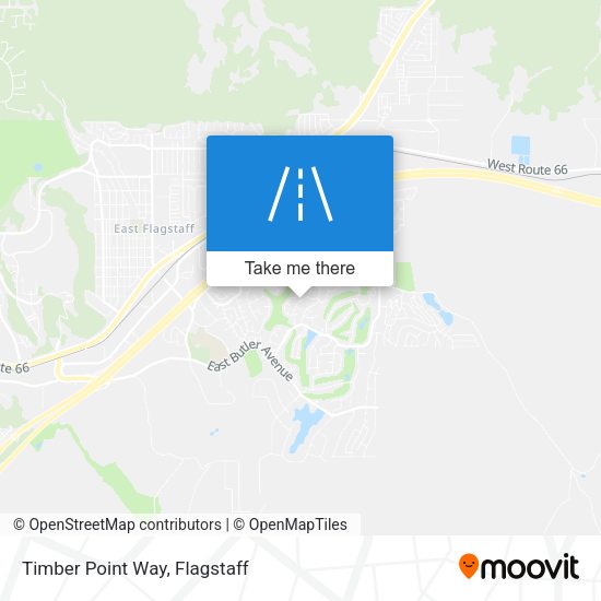 Timber Point Way map