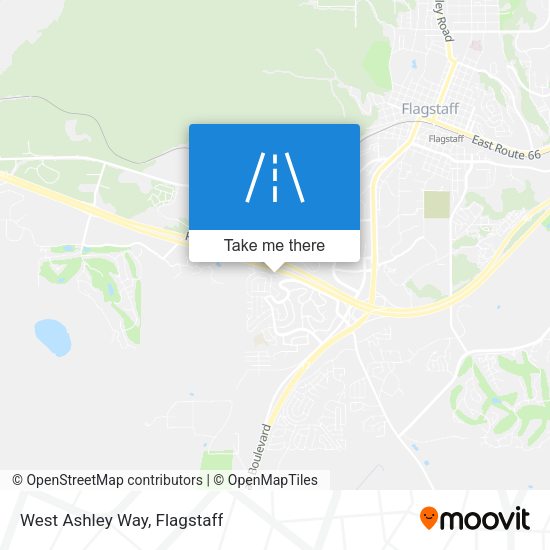Mapa de West Ashley Way