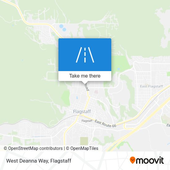 West Deanna Way map