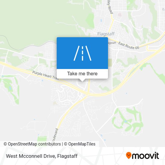 West Mcconnell Drive map