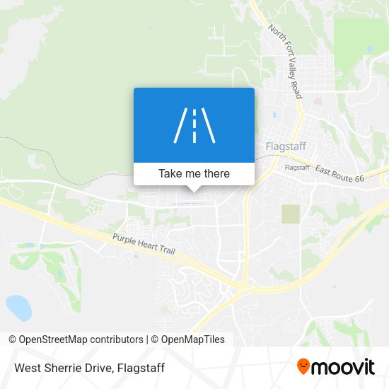 West Sherrie Drive map