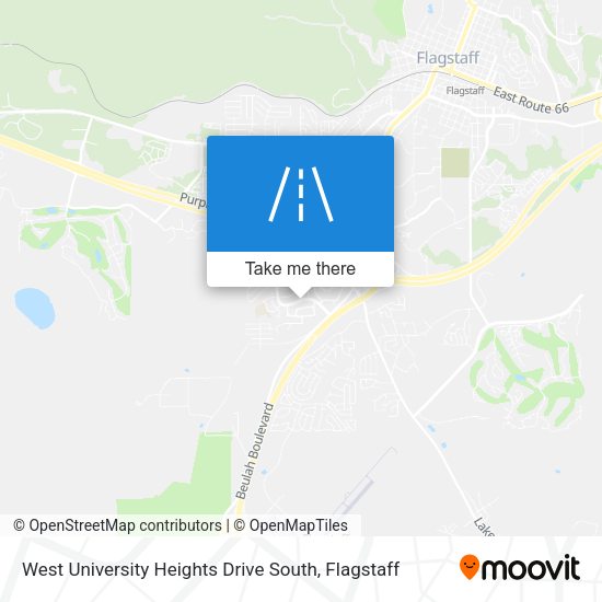 Mapa de West University Heights Drive South