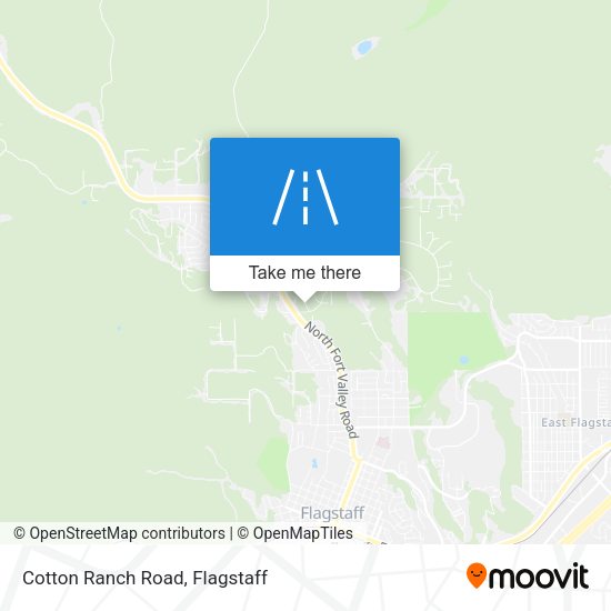 Cotton Ranch Road map