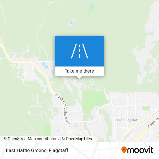 East Hattie Greene map