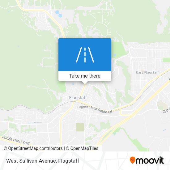 West Sullivan Avenue map