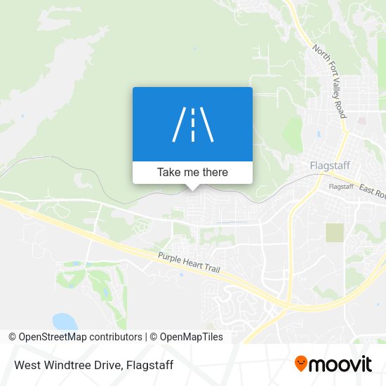 Mapa de West Windtree Drive