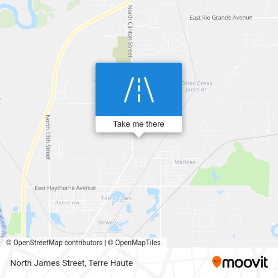 North James Street map